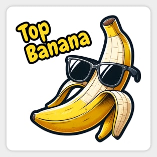 Top Banana Magnet